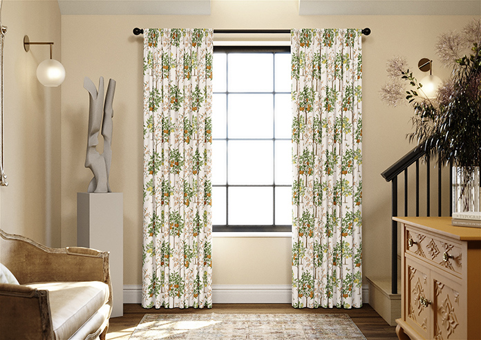 Lemon Grove, Mandarin - Made to Measure Curtain - Image 3